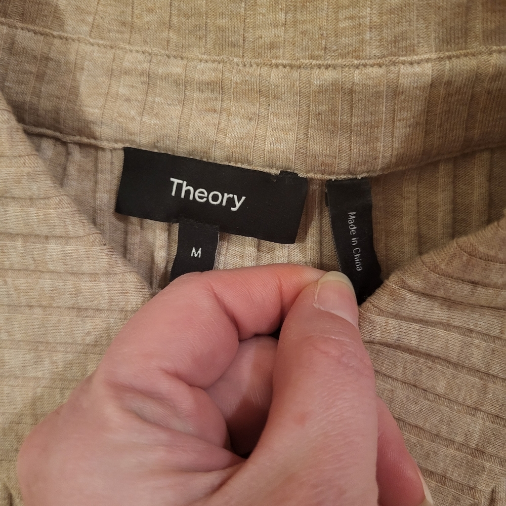 Theory ribbed long dress - Picture 5 of 11